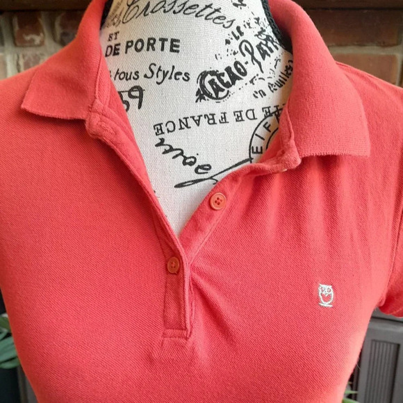 Mossimo Deep Orange Stretch Polo - Picture 1 of 4